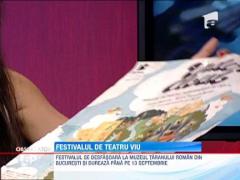 Festivalul de "Teatru viu" a luat startul la Muzeul Taranului Roman