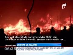 Zeci de case au fost mistuite de flacari intr-un orasel din Peru