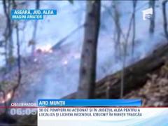 UPDATE! Incendiile din muntii Calimani si Gurghiului nu au fost stinse inca