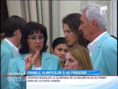 Statul roman a uitat vreme de patru ani sa le dea prime sportivilor romani medaliati la Olimpiada de la Beijing