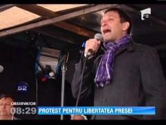 Kiev: Protest de amploare pentru libertatea presei