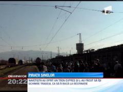 Un tren din Bulgaria a fost deturnat de pasageri furiosi