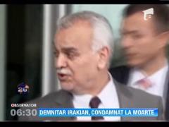 Fostul vicepresedintele irakian, Tareu al-Hashemi, condamnat la moarte
