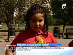 Amanarea scolii ii costa scump pe parinti