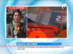 Ancheta dupa ce un protestatar a murit fata Primariei Sectorului 5 din Capitala