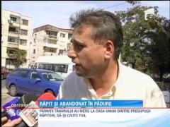 Sechestrat, batut si abandonat in padure