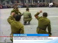 Certificate de revolutionar vandute la coltul strazii