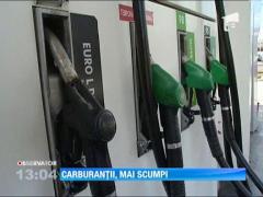 Benzina si motorina s-au scumpit din nou