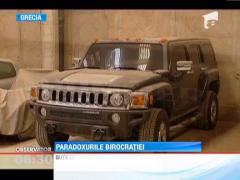 Mii de masini abandonate in depozitele din Grecia din cauza crizei!