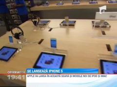 Iphone 5, lansat in aceasta seara