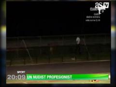 A intrat gol pusca pe un teren