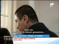 Procuror nou in dosarul Elodiei Ghinescu. Cioaca a fost audiat pentru omor