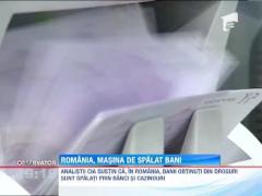 CIA: Banii obtinuti din traficul de droguri sunt "spalati" in cazinourile si bancile din Romania