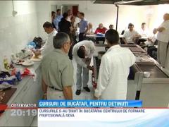 Cursuri de bucatari, pentru detinuti