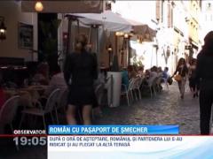 Un roman a facut circ in centrul Romei