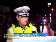 Accident cu masina de politie