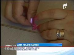 Hartia prinde viata in mainile unei oradence