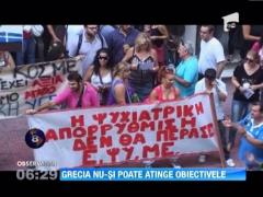 Grecia nu-si mai poate atinge obiectivul de reducere a datoriei