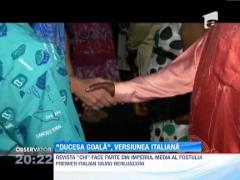 Ducesa de Cambridge, intampinata de femei topless