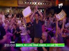 Cele mai tari competitii de darts sunt numai la GSP TV