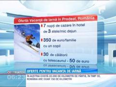 Oferte pentru vacanta de iarna