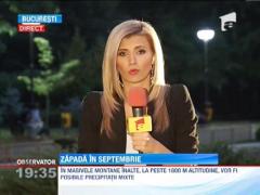 Precipitatii mixte, la munte