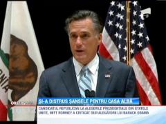 Candidatul republican Mitt Romney si-a distrus sansele de a ajunge la Casa Alba