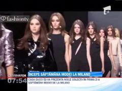 Incepe Saptamana Modei la Milano!