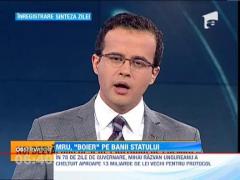 Mihai Razvan Ungureanu a cheltuit in mai putin de 80 de zile aproape 13 miliarde de lei vechi pentru protocol