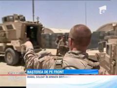 Nastere pe frontul din Afganistan