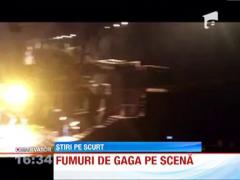 Lady Gaga a fumat marijuana in timpul unui spectacol din Amsterdam