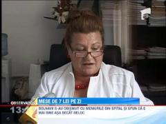 Bolnavii din spitalele din Romania mananca mai prost ca detinutii!