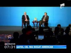 Bill Gates, cel mai bogat american