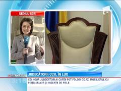 Mobilierul exclusivist de la Curtea Constitutionala a fost instalat