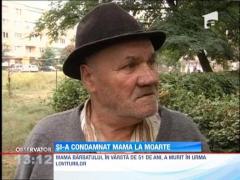 UPDATE / Si-a ucis mama cu sange rece pentru ca asa i-au spus vocile!