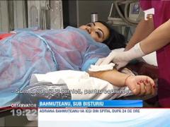 Adriana Bahmuteanu, sub bisturiu