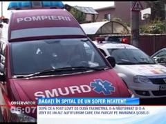 O cursa cu taxiul l-a bagat in spital pe un ploiestean