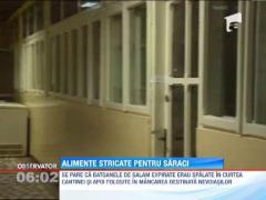 Alimente expirate la cantina de ajutor social din Galati
