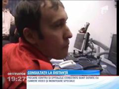 Consultatii la distanta prin videotelefon