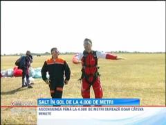 Salt in gol de la 4.000 de metri