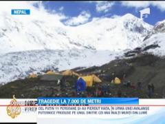 Cel putin 11 oameni si-au pierdut viata si alti 38 sunt dati disparuti, dupa o avalansa putenica