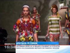 Colectii spectaculoase la saptamana modei de la Milano