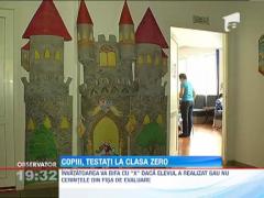 Copiii, testati la clasa zero