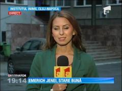 Emerich Jenei se recupereaza repede si bine dupa interventia pe cord deschis