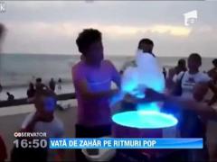 Vata de zahar pe ritmuri pop