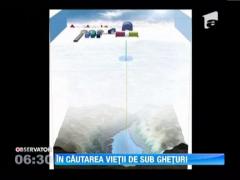 Trei echipe stiintifice, din trei tari diferite, cauta forme de viata in lacurile de sub gheata din Antarctica