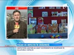 Focar de infectie la o gradinita din judetul Vaslui
