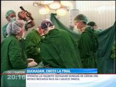 UPDATE! Operatia lui Helmuth Duckadam s-a incheiat cu succes