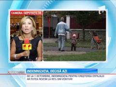 Indemnizatia pentru mame ar putea reveni de la 75 la 85%, din venituri