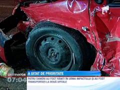 A uitat sa acorde prioritate si a provocat un accident grav